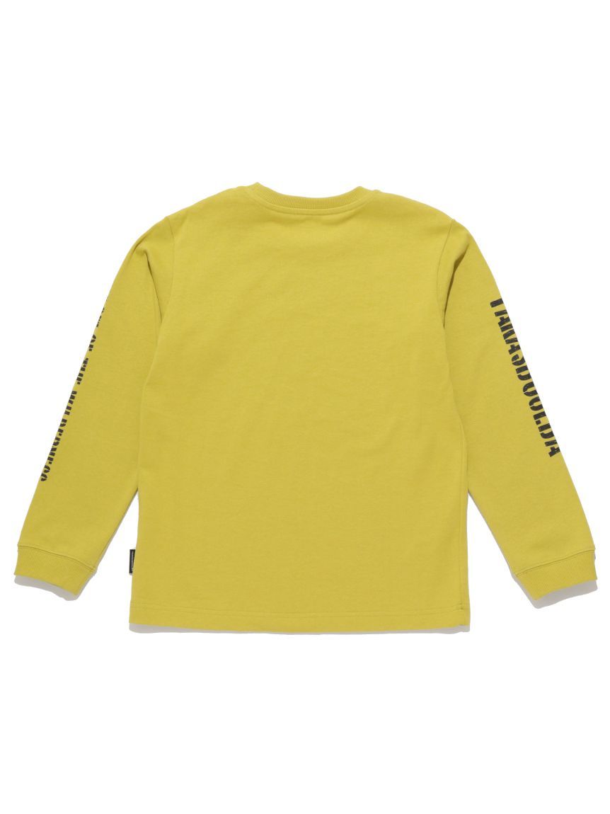 ジュニア ヘビーコットンロングTシャツ（袖ロゴ）（トップス/ロンT）のサムネイル画像