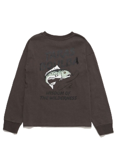 ジュニア ヘビーコットン防蚊ロングTシャツ(魚)（トップス/ロンT）のサムネイル画像