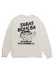 タラスブルバ(TARAS BOULBA)のヘビーコットン防蚊ロングTシャツ(魚) オフホワイト