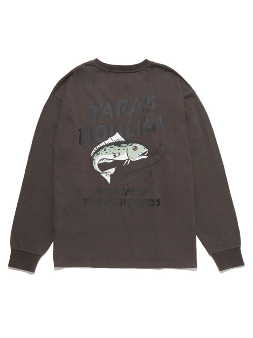ヘビーコットン防蚊ロングTシャツ(魚)（トップス/ロンT）の詳細画像
