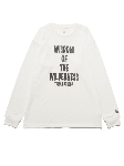 タラスブルバ(TARAS BOULBA)のドライミックス ロングTシャツ（メッセージ） ホワイト