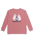 タラスブルバ(TARAS BOULBA)のジュニア ドライミックス ロングTシャツ(ランタン） ピンク