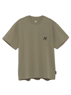 TARAS BOULBA/ヘビーコットンポケットTシャツ（モチーフ刺繍）/Tシャツ