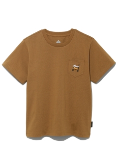 TARAS BOULBA/ジュニア ヘビーコットンポケットTシャツ（モチーフ刺繍）/Tシャツ