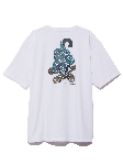 タラスブルバ(TARAS BOULBA)のドライミックスヘビーウエイト Tシャツ（キャンプファイア） ホワイト
