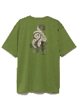 タラスブルバ(TARAS BOULBA)のドライミックスヘビーウエイト Tシャツ（キャンプファイア） ピスタチオ