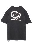タラスブルバ(TARAS BOULBA)のヘビーコットン防蚊プリントTシャツ(カラビナ) ブラック