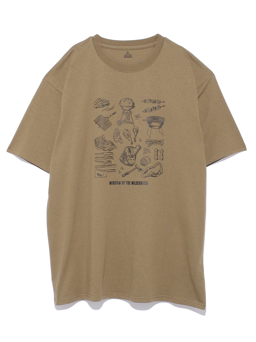 ヘビーコットン防蚊プリントTシャツ(フード)（トップス/Tシャツ）の詳細画像