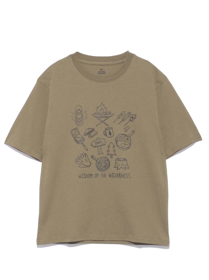 TARAS BOULBA/ジュニア ヘビーコットン防蚊プリントTシャツ(フード)/Tシャツ