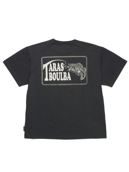 TARAS BOULBA/PE天竺 プリントTシャツ（ブラックバス）/Tシャツ